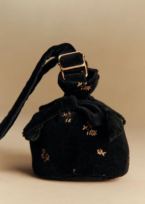 Sac boule - Broderie Fleurs — image 2