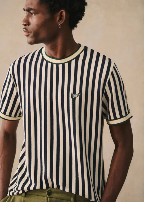 T-Shirt Waller Amour Club - Marine / Écru — image 7