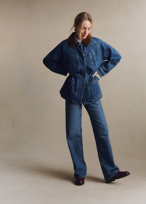 Manteau Edgard - Bleu Denim — image 4
