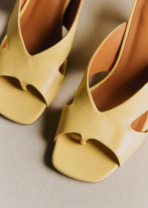 Mules Ingrid - Jaune Vintage — image 5