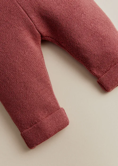 Pantalon Maille Boris - Bois De Rose — image 4