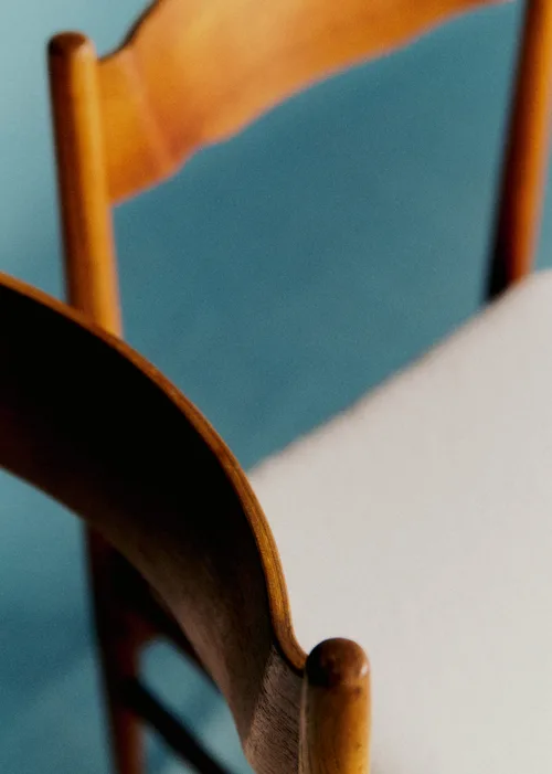 Paire de chaise par Waimea années 60 - Hêtre Massif — image 2