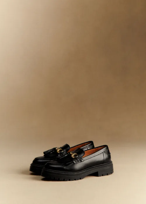 Mocassins Amy - Noir Glacé — image 2