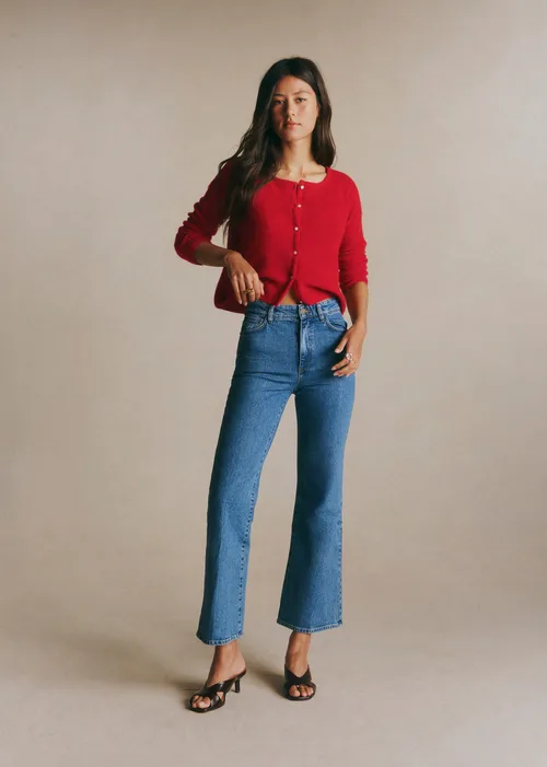 Gilet Gaspard Crop - Rouge Carmin — image 4