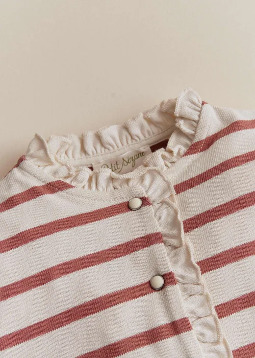 Marinière Maëlle - Ecru / Bois De Rose — image 4