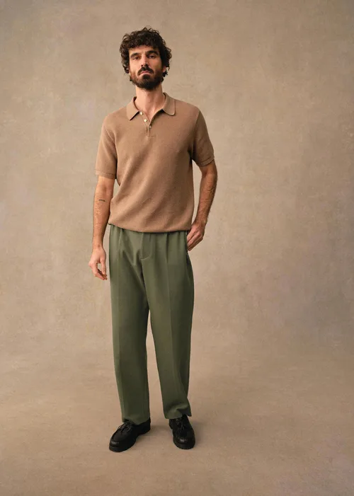 Polo Maille Sawyer - Beige Chiné — image 6