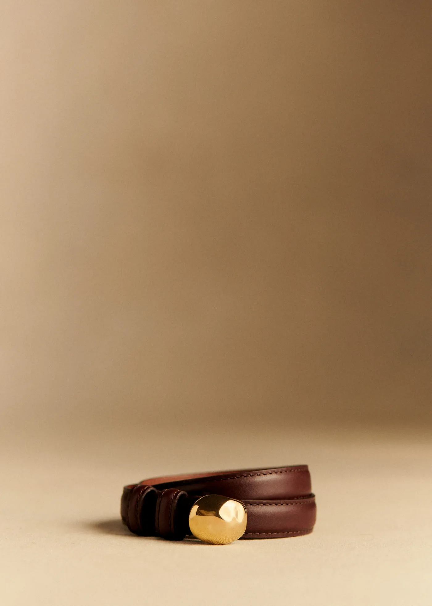 Ceinture Lisa - Chocolat Glacé