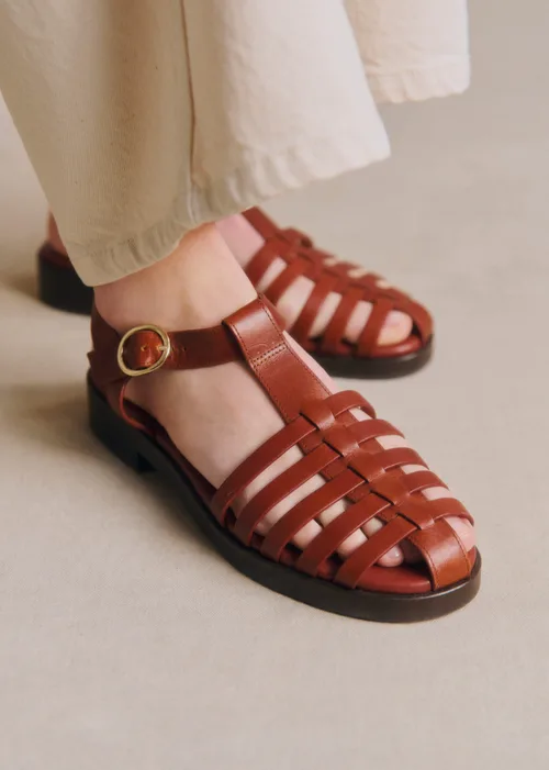 Sandales Low Carla - Cuir Naturel — image 7