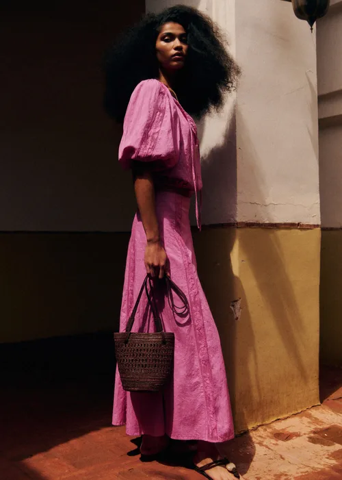 Blouse Liva - Rose Orchidée — image 3