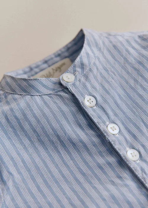 Chemise Marc - Rayures Bleu Ecru — image 2