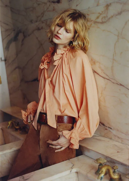 Blouse Batia - Pêche — image 6