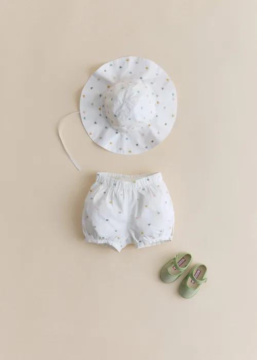 Chapeau Shilah - Blanc / Broderies Multico
