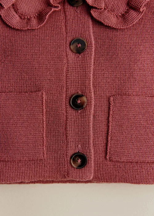 Gilet Betty Fantaisie - Bois de Rose Foncé — image 2
