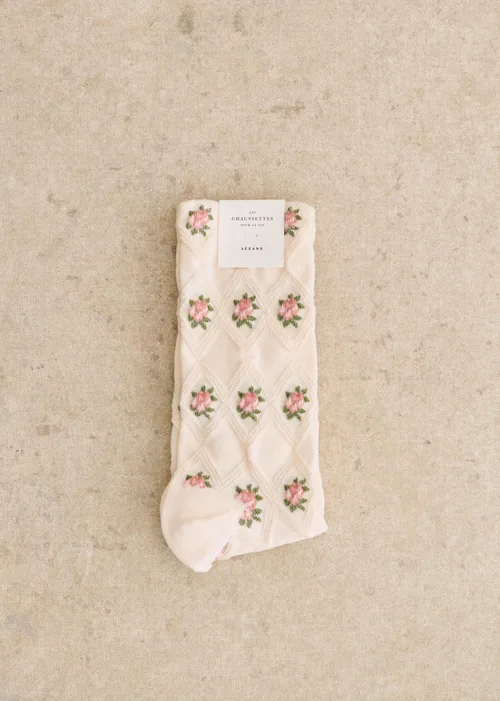 Chaussettes Julia - Écru — image 5