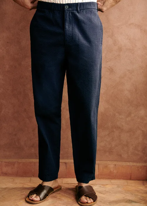 Pantalon Shane - Seersucker Marine — image 5