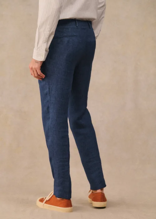 Pantalon Deon - Bleu Chiné — image 3