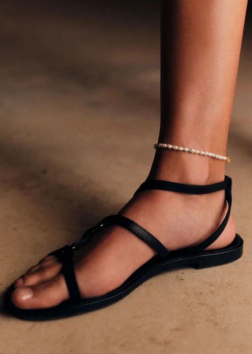 Bracelet de cheville Irma perles - Lagon — image 3