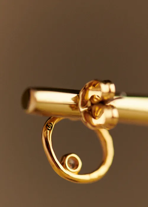Boucles d'oreilles Laurette - Doré — image 4