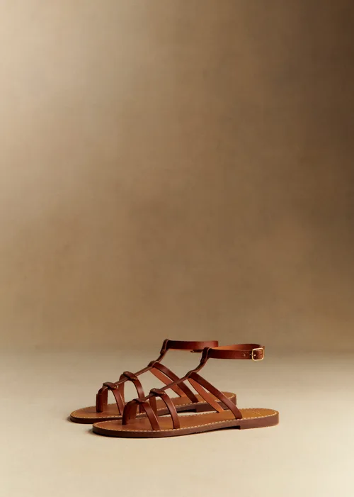 Sandales Low Célia - Cuir Naturel Héritage — image 6