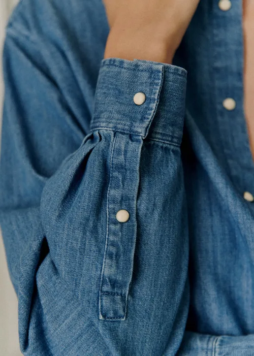 Chemise Max - Bleu Moyen — image 3