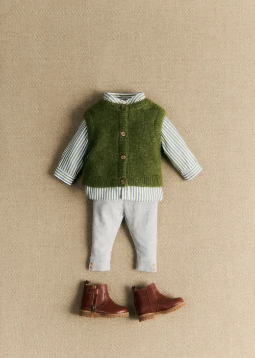 Gilet Charlot - Vert Milan — image 3