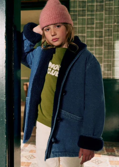 Manteau Giacomo - Bleu Denim — image 3