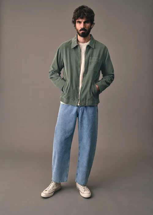 Veste Benson Velours Côtelé - Vert — image 7
