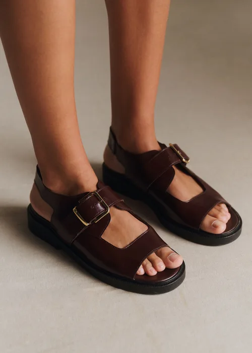 Sandales Low Hector - Chocolat Glacé — image 4