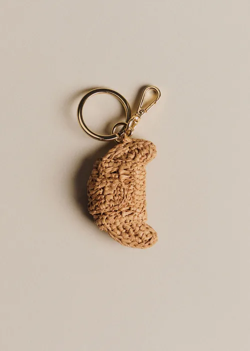 Accessoire de sac Croissant - Raphia Naturel