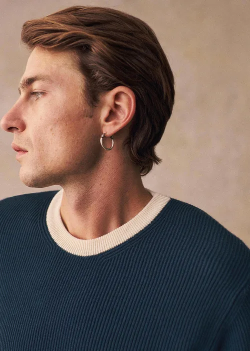 Pull Fenno - Bleu / Ecru — image 6