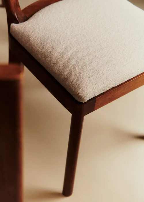 Lot de 6 chaises vintage hêtre - Hêtre teinté — image 5