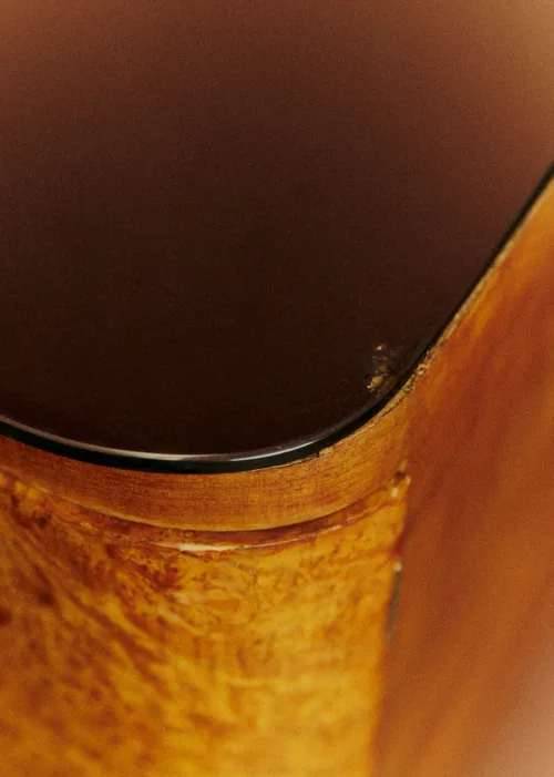 Coiffeuse vintage en loupe d'orme - Loupe d'orme — image 5