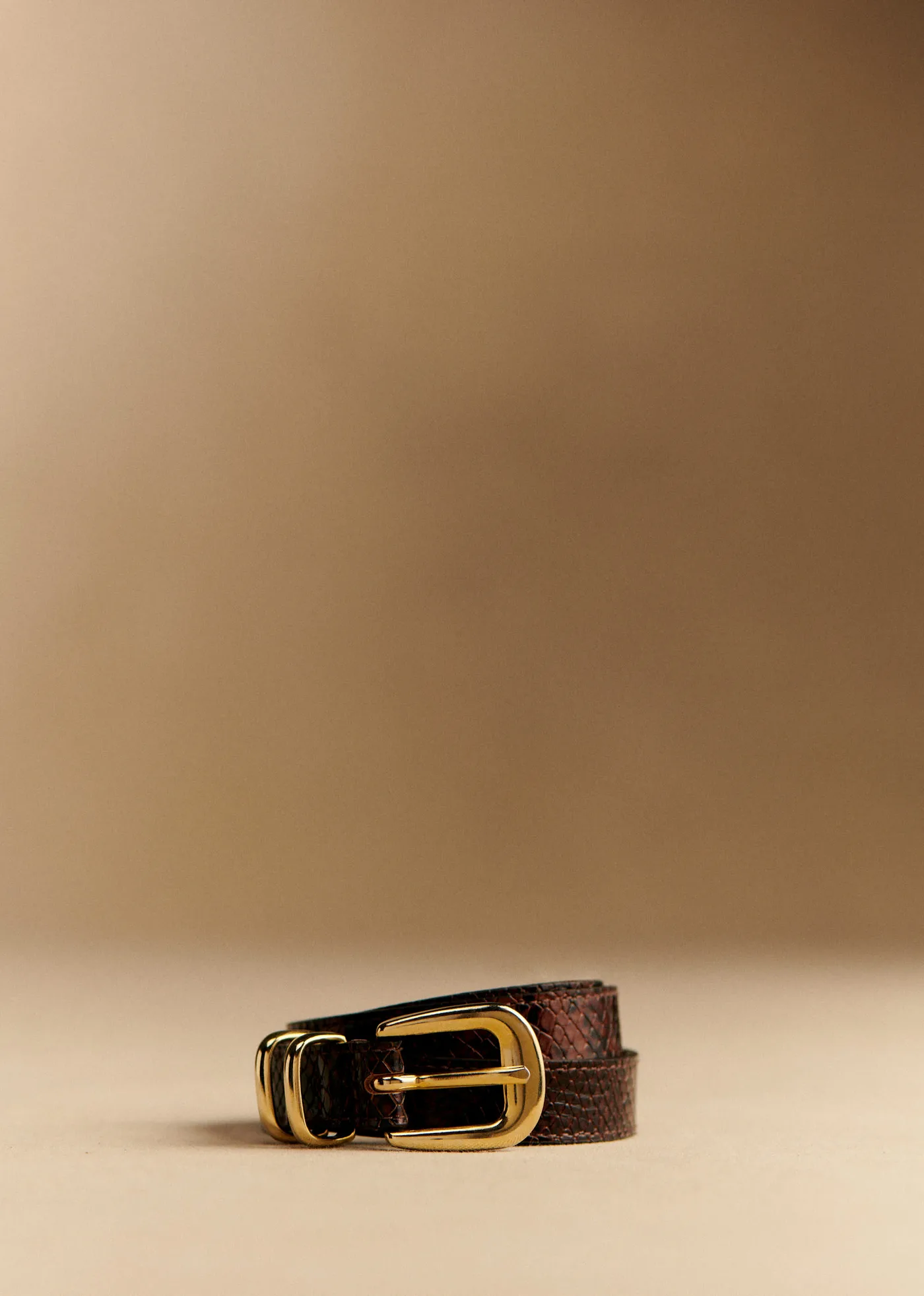 Ceinture Livie - Marron Python