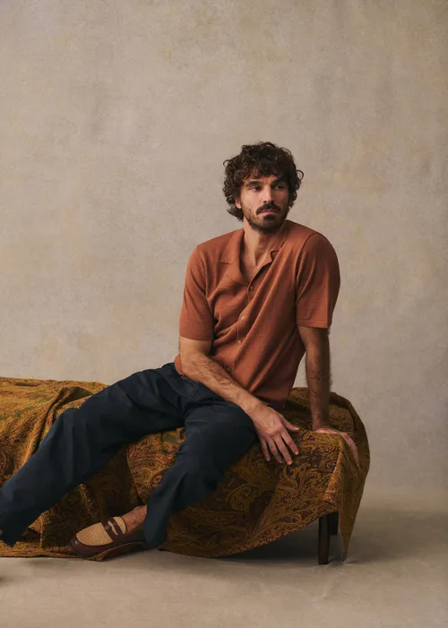 Chemise Maille Jonas - Camel — image 5