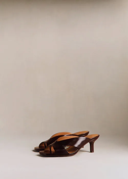 Mules Ingrid - Chocolat Vintage — image 3