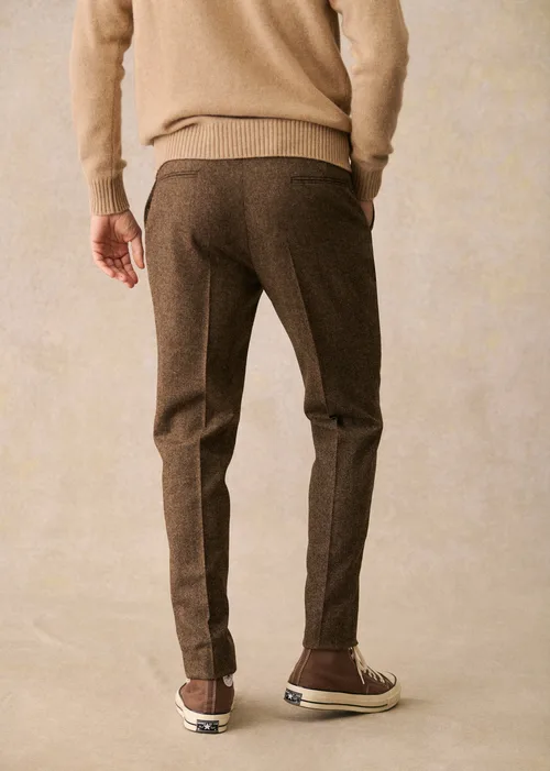 Pantalon Carl - Tweed Marron — image 4