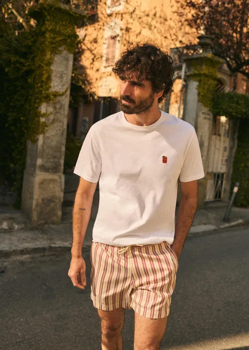 T-Shirt Orangeade - Blanc — image 3