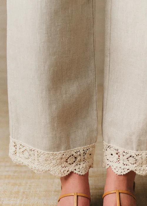 Pantalon Fausto - Beige Chiné — image 3