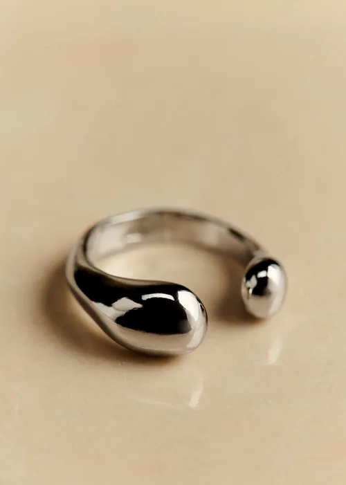 Bague Ama - Argenté