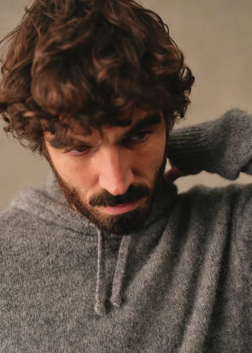 Hoodie Joshua - Gris Chiné — image 3