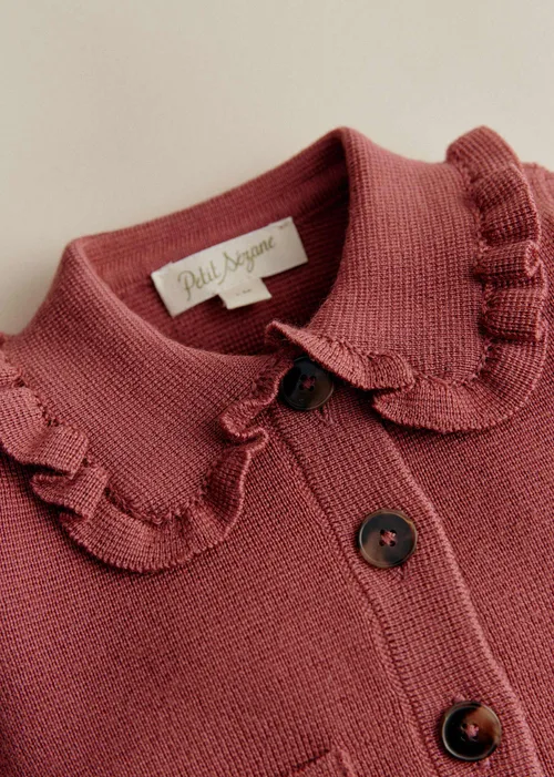 Gilet Betty Fantaisie - Bois de Rose Foncé — image 5
