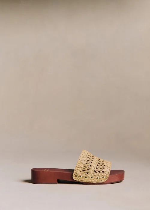 Sabots low Maria - Naturel Textile Tressé — image 4