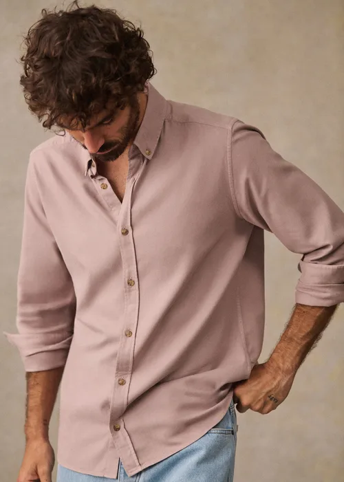 Chemise Arist Flanelle - Vieux Rose — image 2