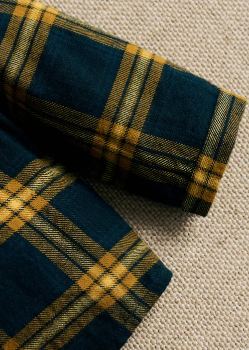 Chemise Sacha - Carreaux Bleu Nuit — image 3