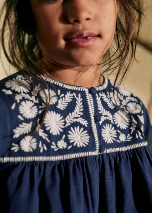 Blouse Grace - Bleu Marine — image 3