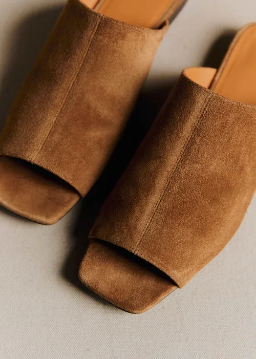 Mules Low Bruna - Taupe Kaki — image 4