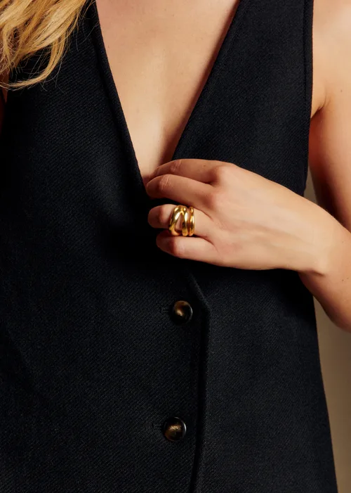 Bague Federica - Doré — image 6
