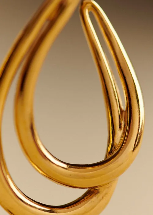 Boucles d'oreilles Gina - Doré — image 3