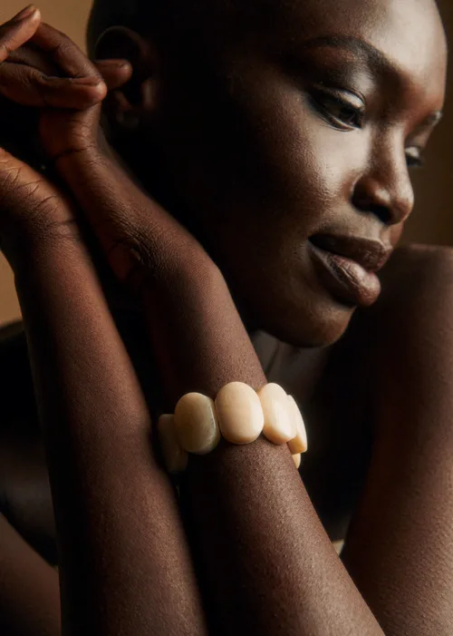 Bracelet Amandine - Ecru — image 3