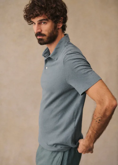 Polo Martin - Bleu Acier — image 3